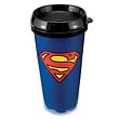 Superman Logo Plastic Travel Mug
